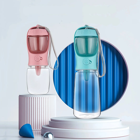 Dog Water & Food Bottle – Perfect for Adventures with Your Dog