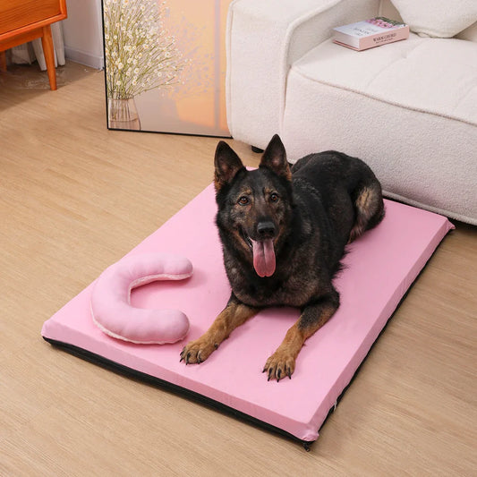 Dog Bed with Cooling & Warming Sides – Double-Sided Comfort for All Seasons