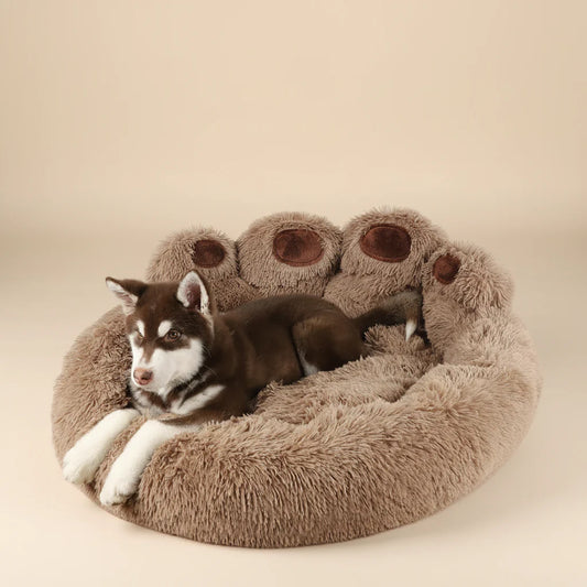 Dog Bed Paw Design – Mega Cute & Calming